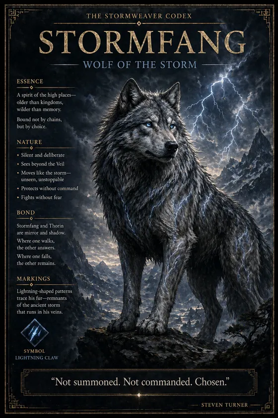Codex card: Stormfang, Wolf of the Storm